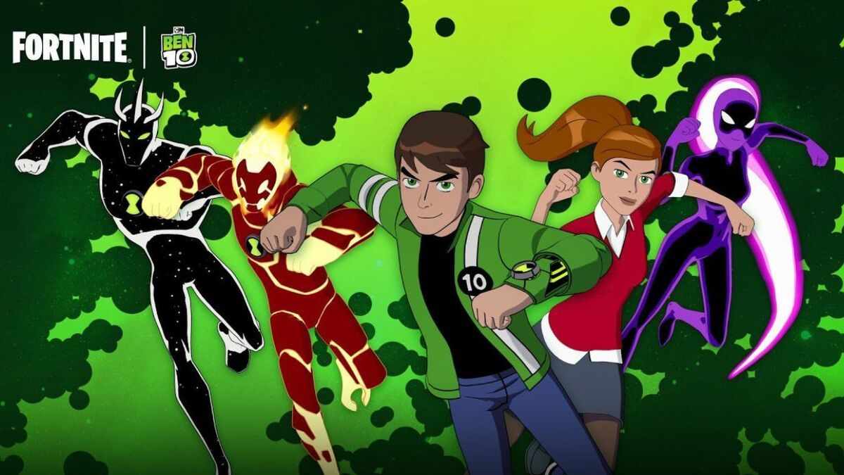 Epic Games lanza colaboración de Ben 10 en Fortnite este 24 de abril