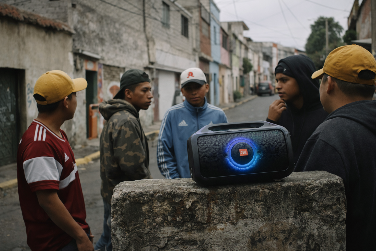 Jóvenes urbanos y música callejera