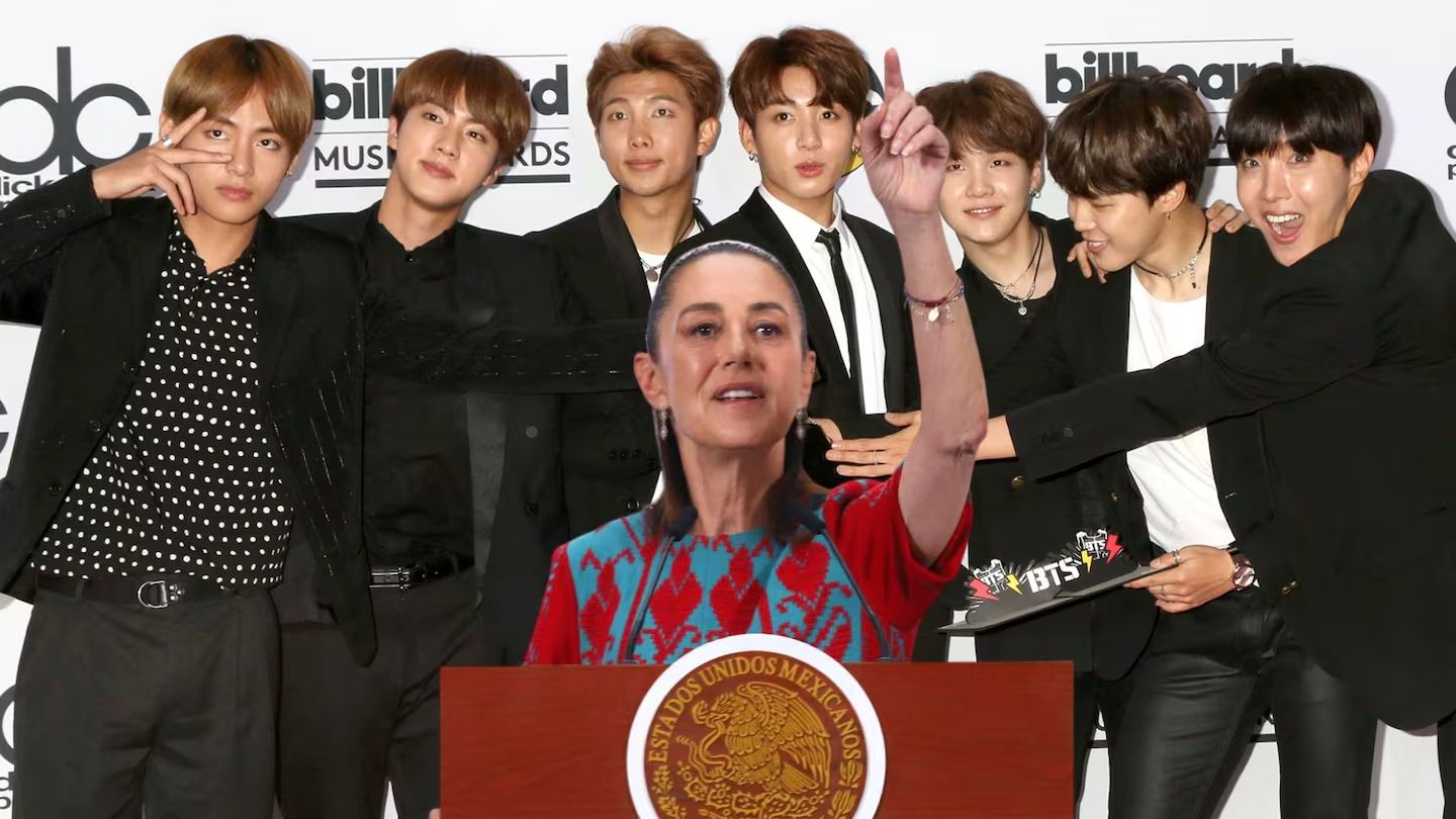 ARMY México rechaza uso político de BTS tras anuncio en Palacio Nacional