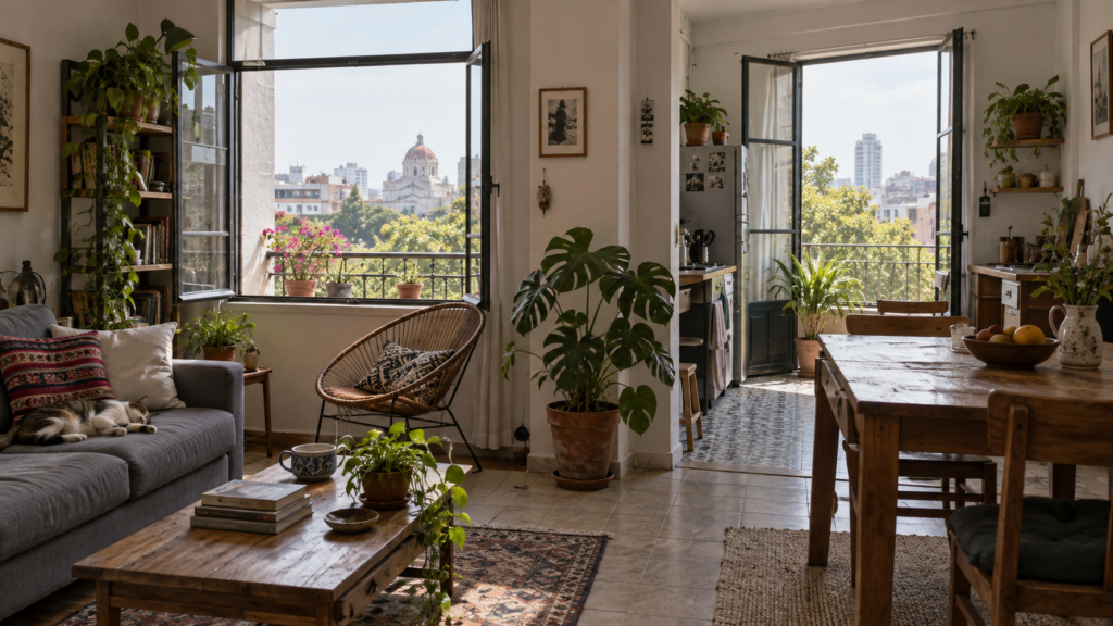 Ventilación cruzada para hogares de la CDMX. Imagen editorial.